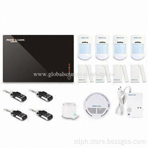 Economical House Anti-Theft Alarm System with GSM Quad Band Network